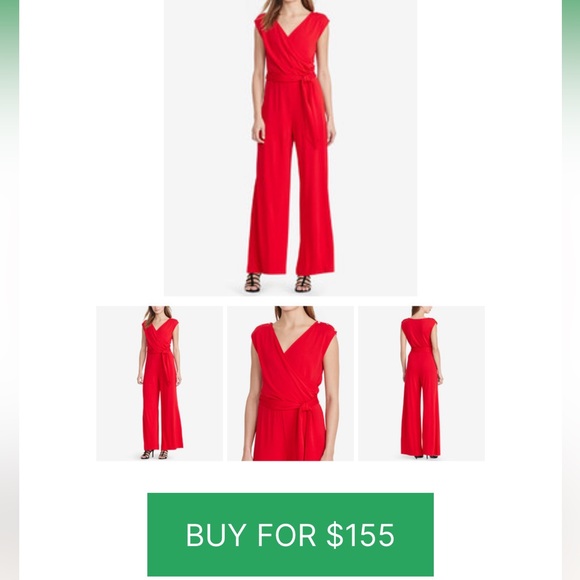 Lauren Ralph Lauren Pants - 7. Ralph Lauren Red Jumpsuit Women’s 1X